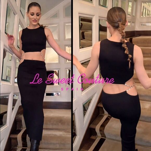 ZARA CUT OUT KNIT TOP - Picture 3 of 12